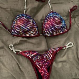 Red Competition Bikini